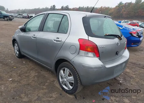 2009 Toyota Yaris z USA, uszkodzony, nr VIN JTDKT903695257601